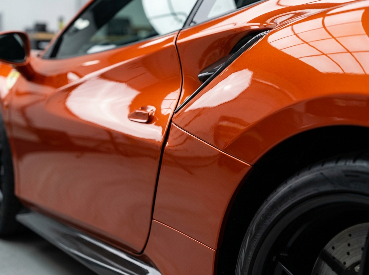 Gloss Vehicle Wrap Finish