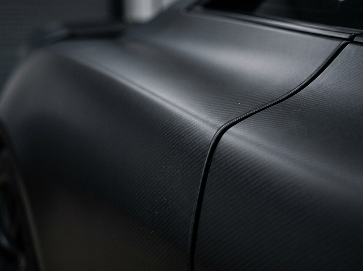 Matte Vehicle Wrap Finish